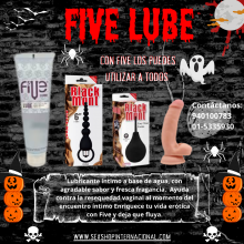 Lubricante Intimo Five para que todo te resbale